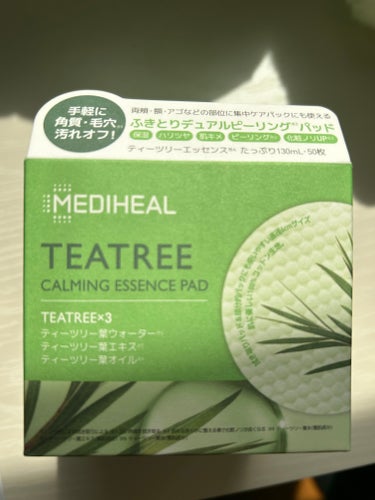 ティーツリーカーミングエッセンスパッド 50枚入り/MEDIHEAL/ピーリングの画像