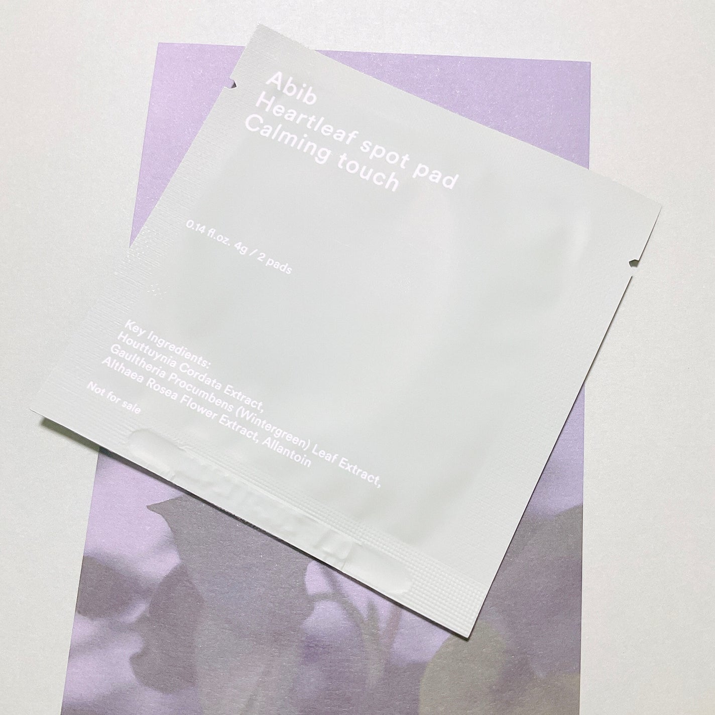 ドクダミカーミングタッチスポットパッド/Abib /トナーパッドを使ったクチコミ(2枚目)