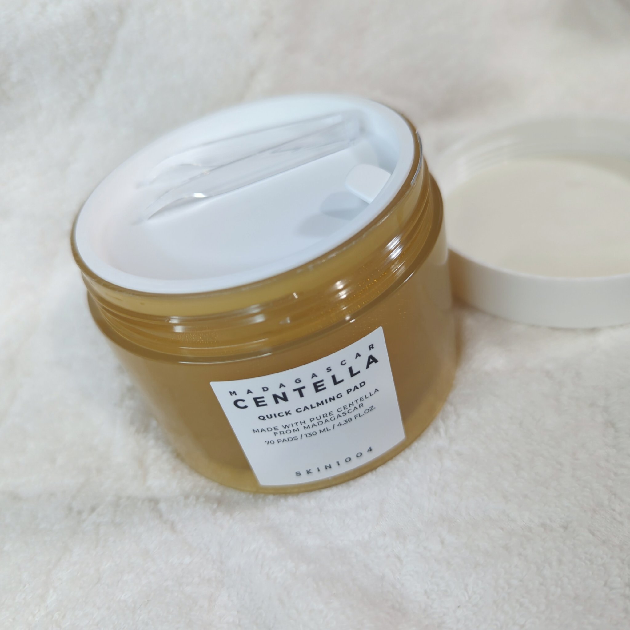 センテラ クイックカーミングパッド/SKIN1004/トナーパッドを使ったクチコミ（2枚目）