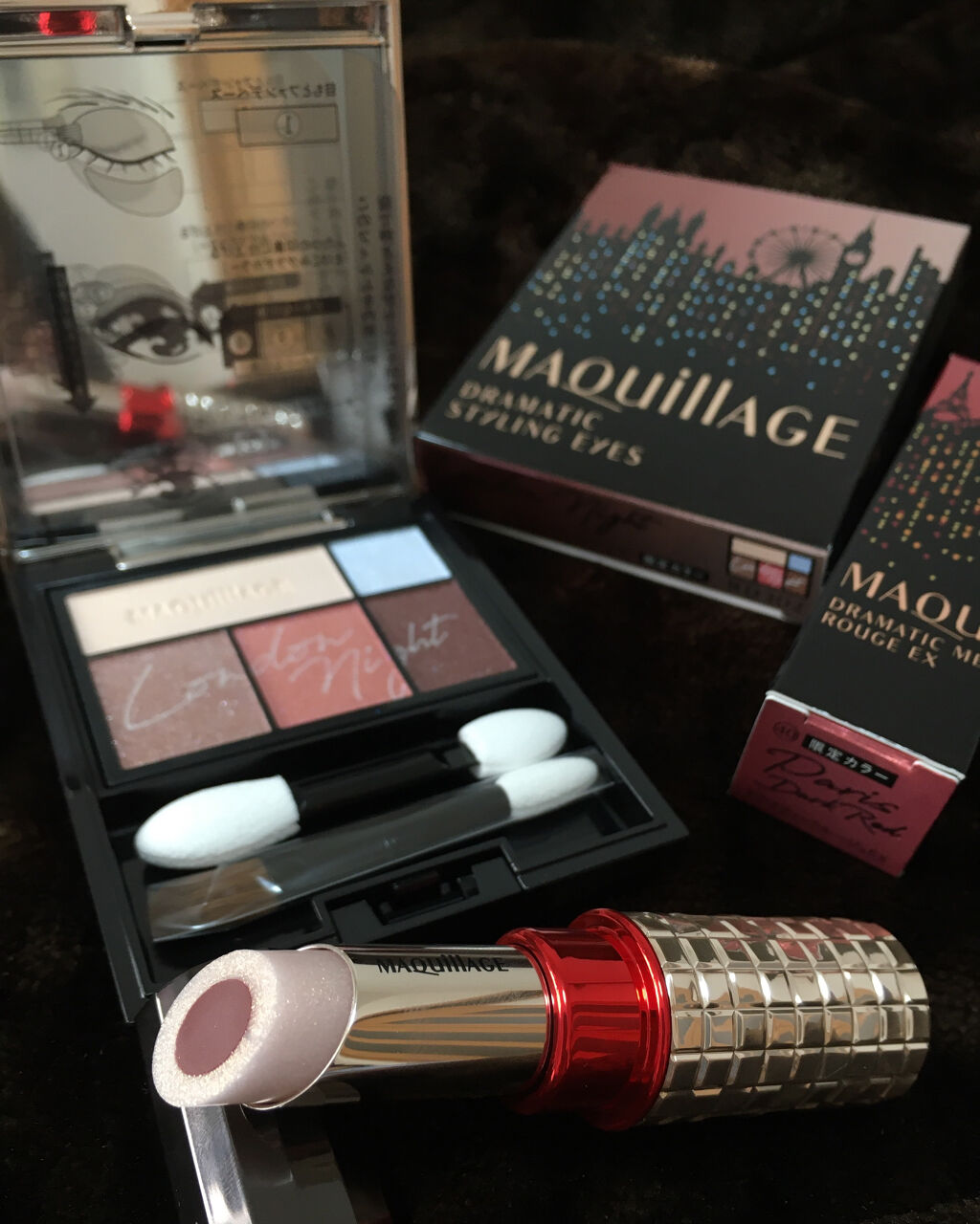 ドラマティックスタイリングアイズ/マキアージュ/アイシャドウパレットを使ったクチコミ（1枚目）