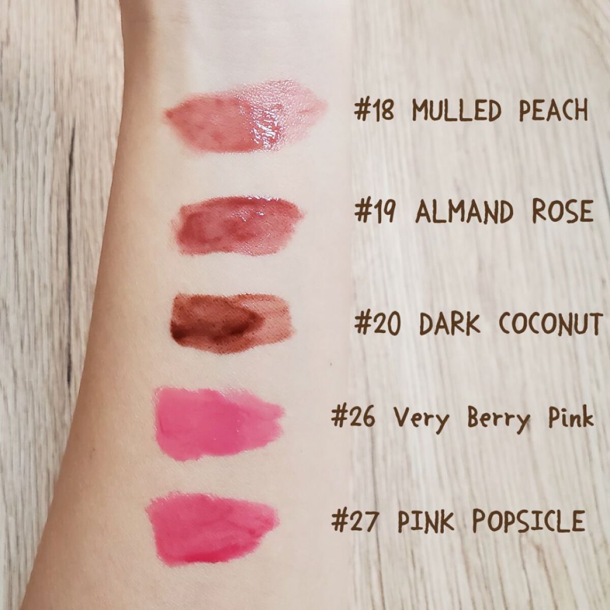 ジューシーラスティングティント/rom&nd/リップティントを使ったクチコミ（3枚目）