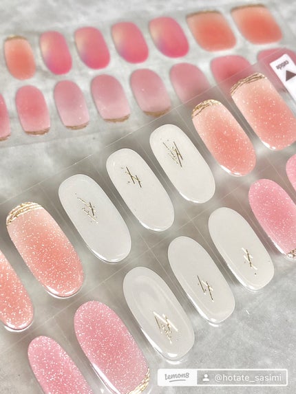 ジェルミーペタリー L2 Peach Fizz / ピーチフィズ/ジェルミーワン/ネイルシールの画像