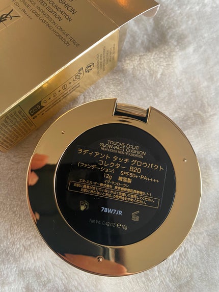 ラディアント タッチ グロウパクト/YVES SAINT LAURENT BEAUTE/クッションファンデーションを使ったクチコミ(3枚目)