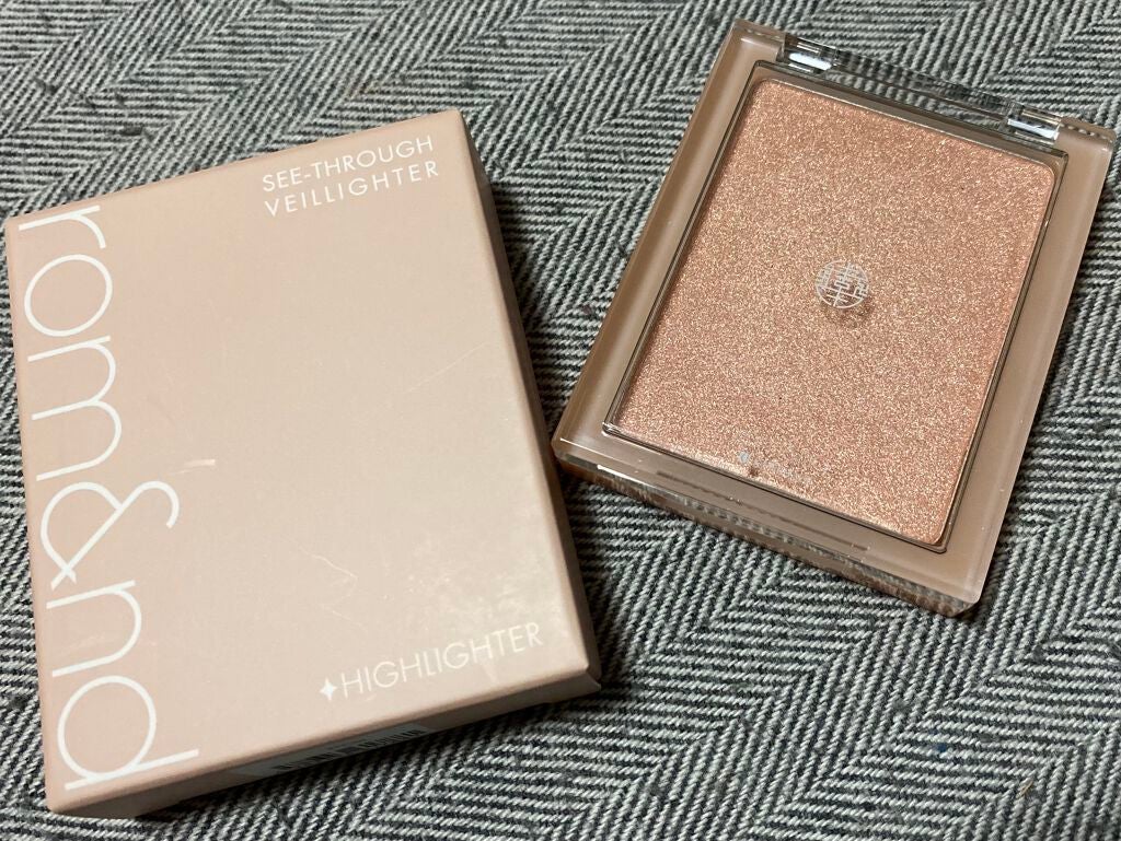 ヴェールライター/rom&nd/パウダーハイライトを使ったクチコミ(1枚目)