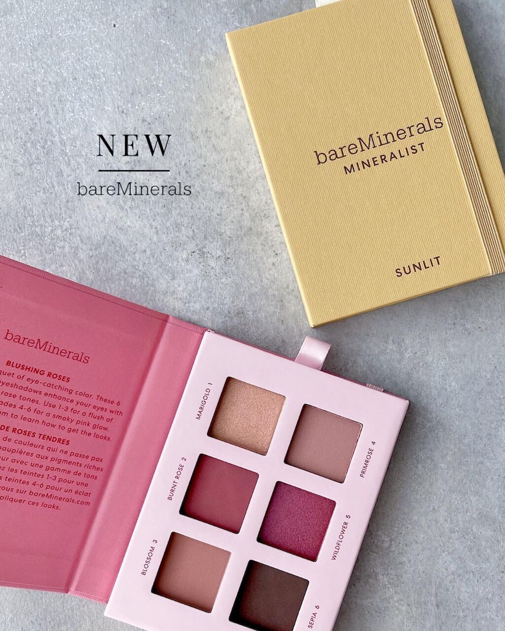 2021年秋新作アイシャドウパレット】ミネラリスト アイシャドウ