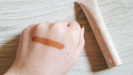 ベビーピンク 立体感クリームのクチコミ「新感覚なクリームタイプのシェーディング!【after写真あり】
ベビーピンク @bison_.....」(2枚目)