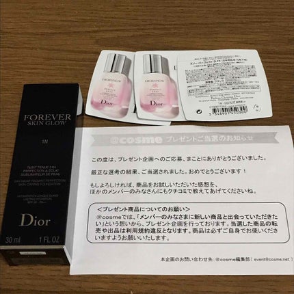 【旧】ディオールスキン フォーエヴァー フルイド グロウ/Dior/リキッドファンデーションを使ったクチコミ(2枚目)