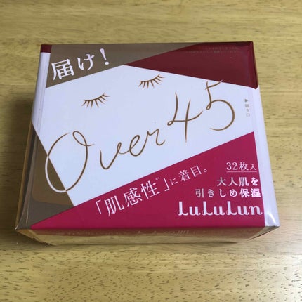 ルルルンOVER45 カメリアピンク(モイスト)/ルルルン/シートマスク・パックを使ったクチコミ(1枚目)