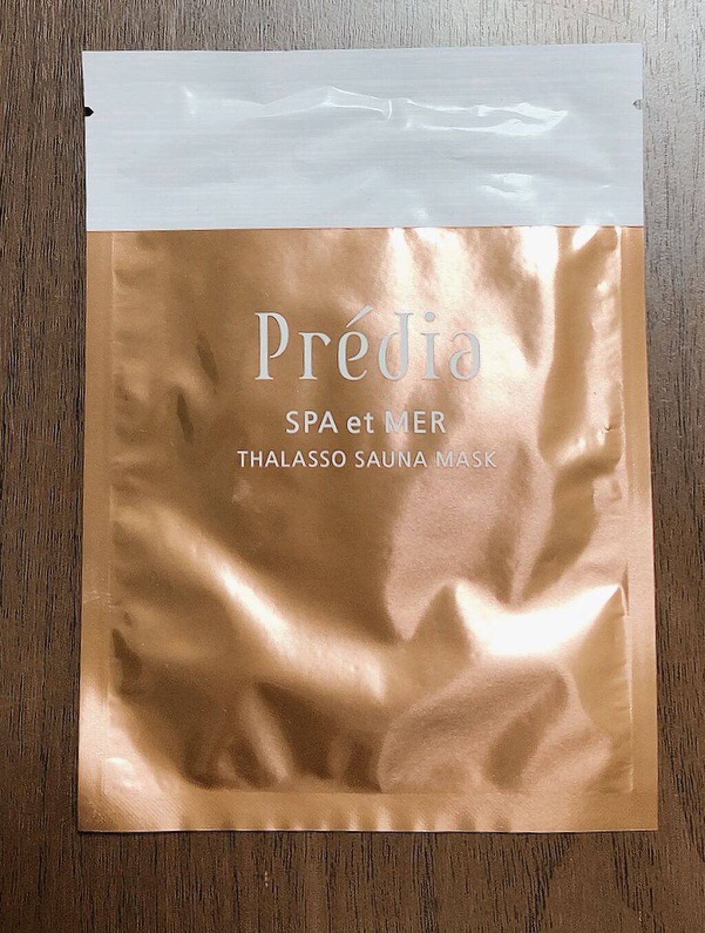 スパ・エ・メール タラソ サウナマスク/Prédia/シートマスク・パックを使ったクチコミ（1枚目）