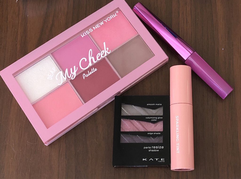 ディアマイチークパレット/KISS NEW YORK/パウダーチークを使ったクチコミ（1枚目）