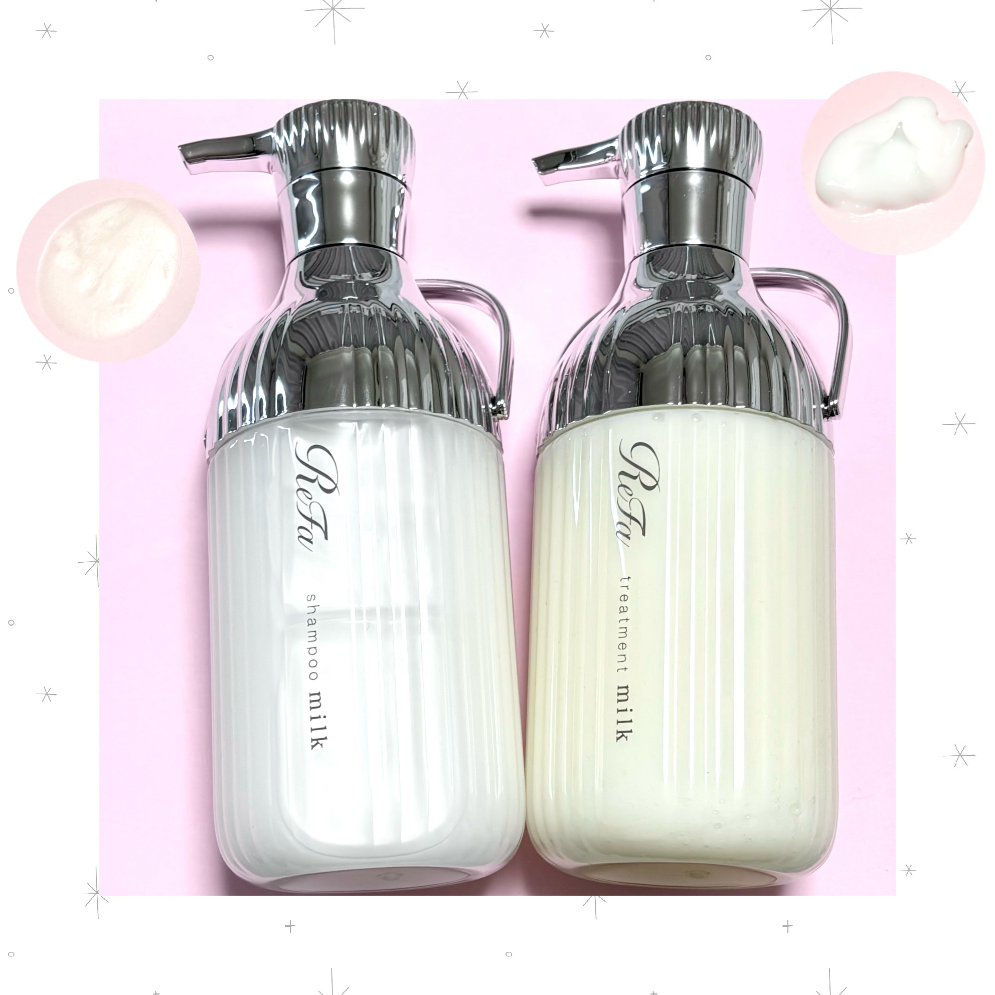 リファミルクプロテインシャンプー/トリートメント/ReFa/シャンプー・コンディショナーを使ったクチコミ（2枚目）