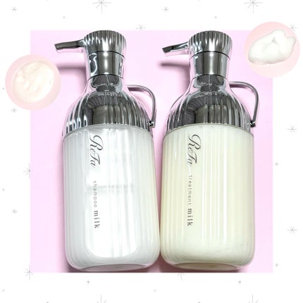 リファミルクプロテインシャンプー/トリートメント/ReFa/シャンプー・コンディショナーを使ったクチコミ(2枚目)