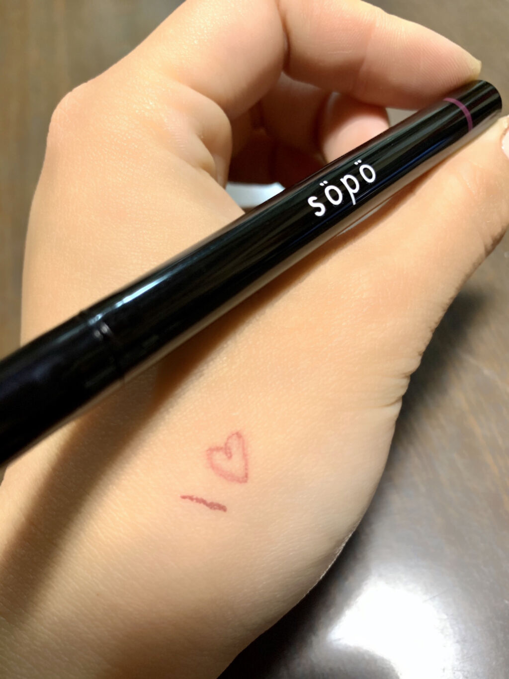 リキッドアイライナー/sopo/リキッドアイライナーを使ったクチコミ（2枚目）