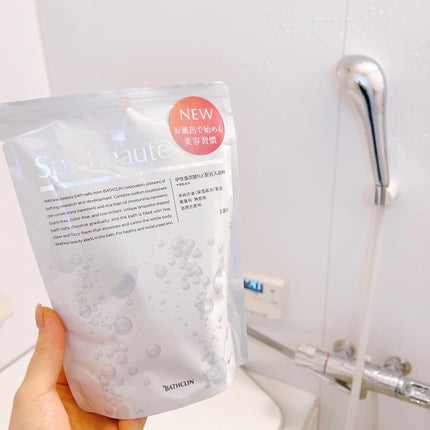 spa beaute/バスクリン/炭酸系入浴剤を使ったクチコミ(1枚目)