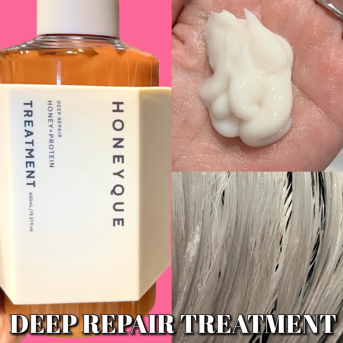 ディープリペア シャンプー モイスト／ヘアトリートメント モイスト/ハニーク/市販シャンプーを使ったクチコミ（3枚目）