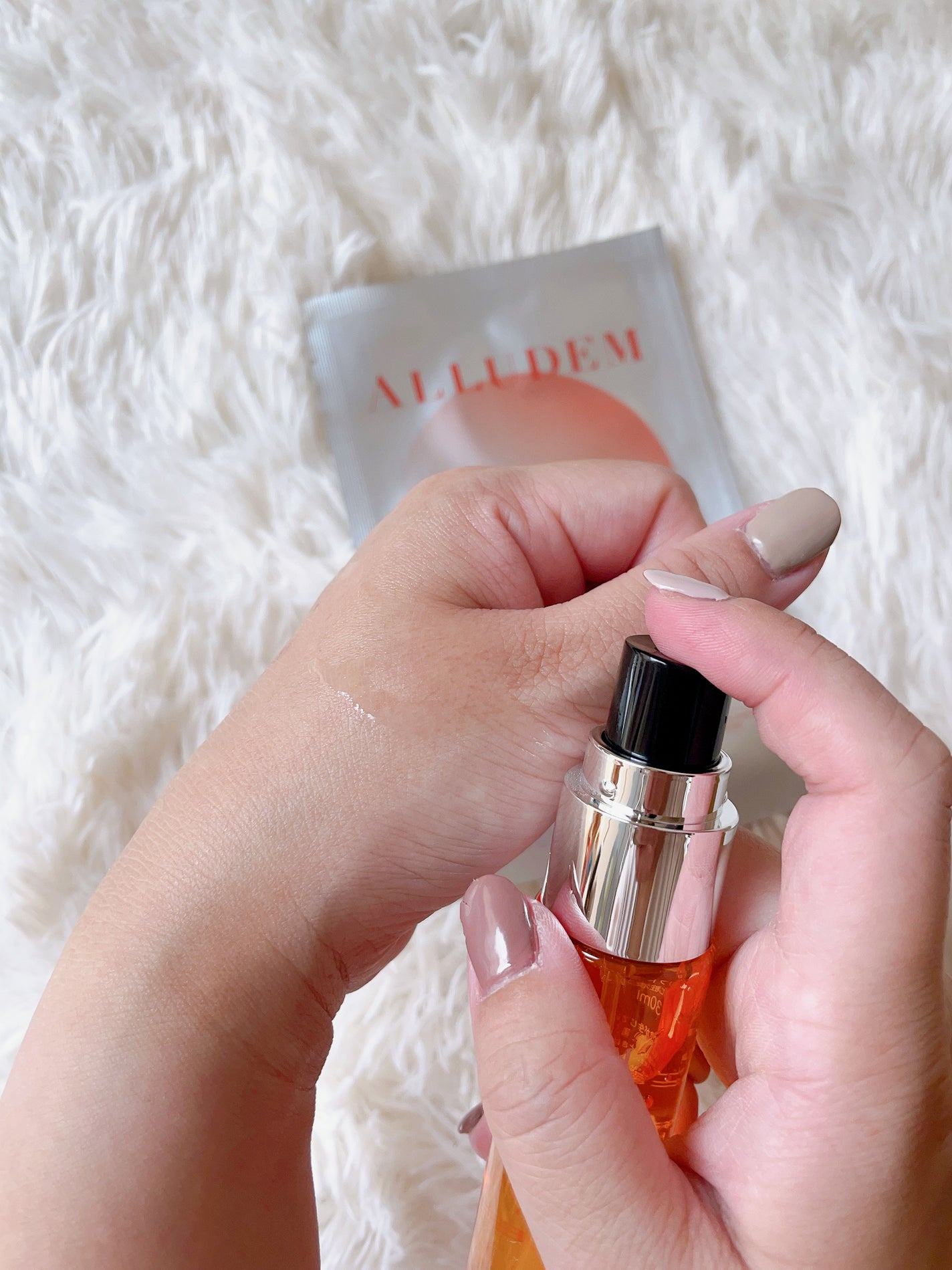 Derma Lift Mask/ALLUDEM/スキンケアキットを使ったクチコミ(4枚目)