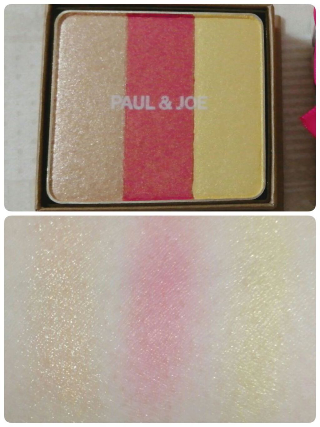 アイカラーCS/PAUL & JOE BEAUTE/アイシャドウパレットを使ったクチコミ（2枚目）