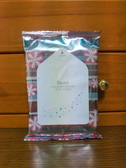 ビオレさらさらパウダーシート 香りマジック/ビオレ/ボディシートを使ったクチコミ(1枚目)