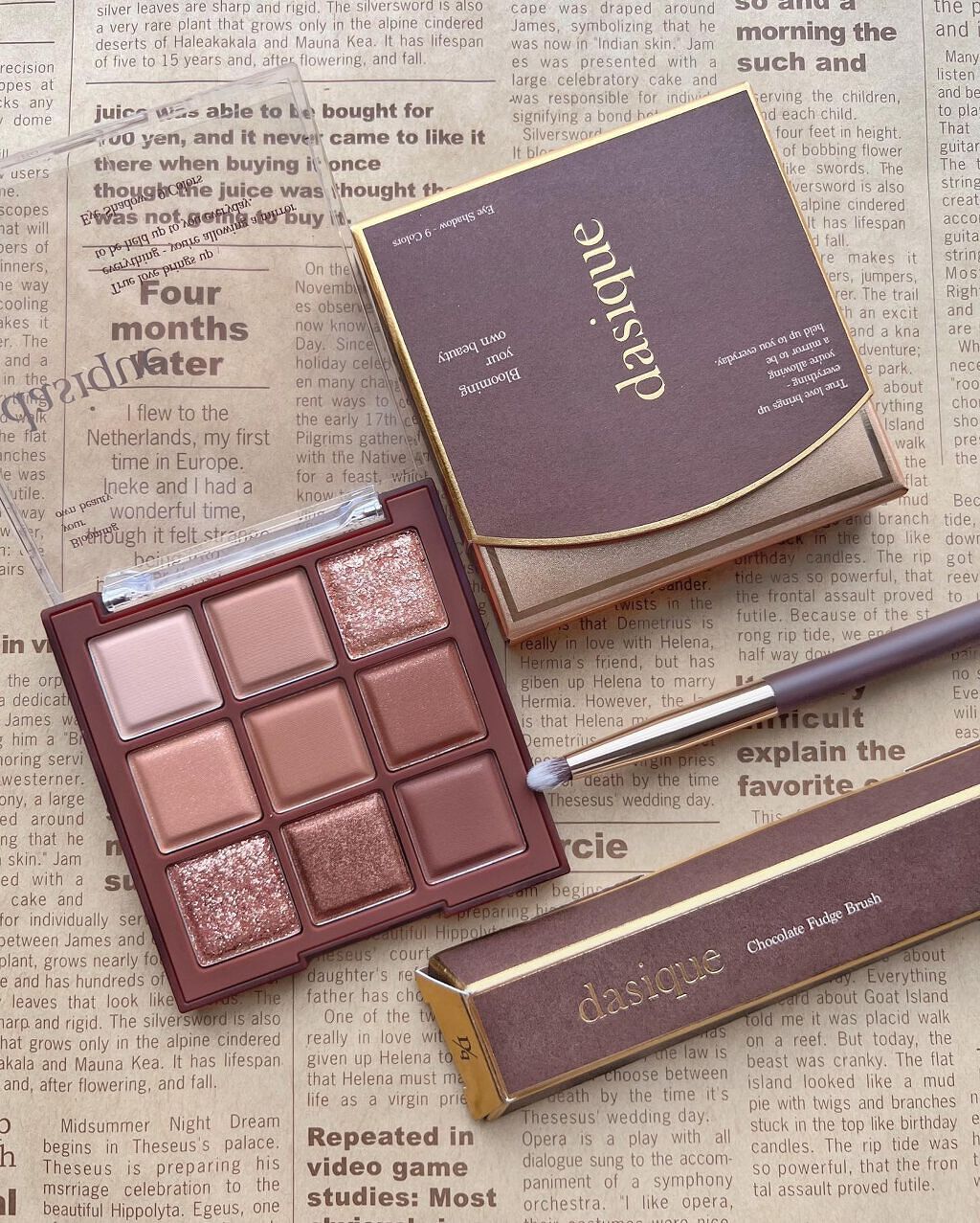 シャドウパレット/dasique/アイシャドウパレットを使ったクチコミ(1枚目)