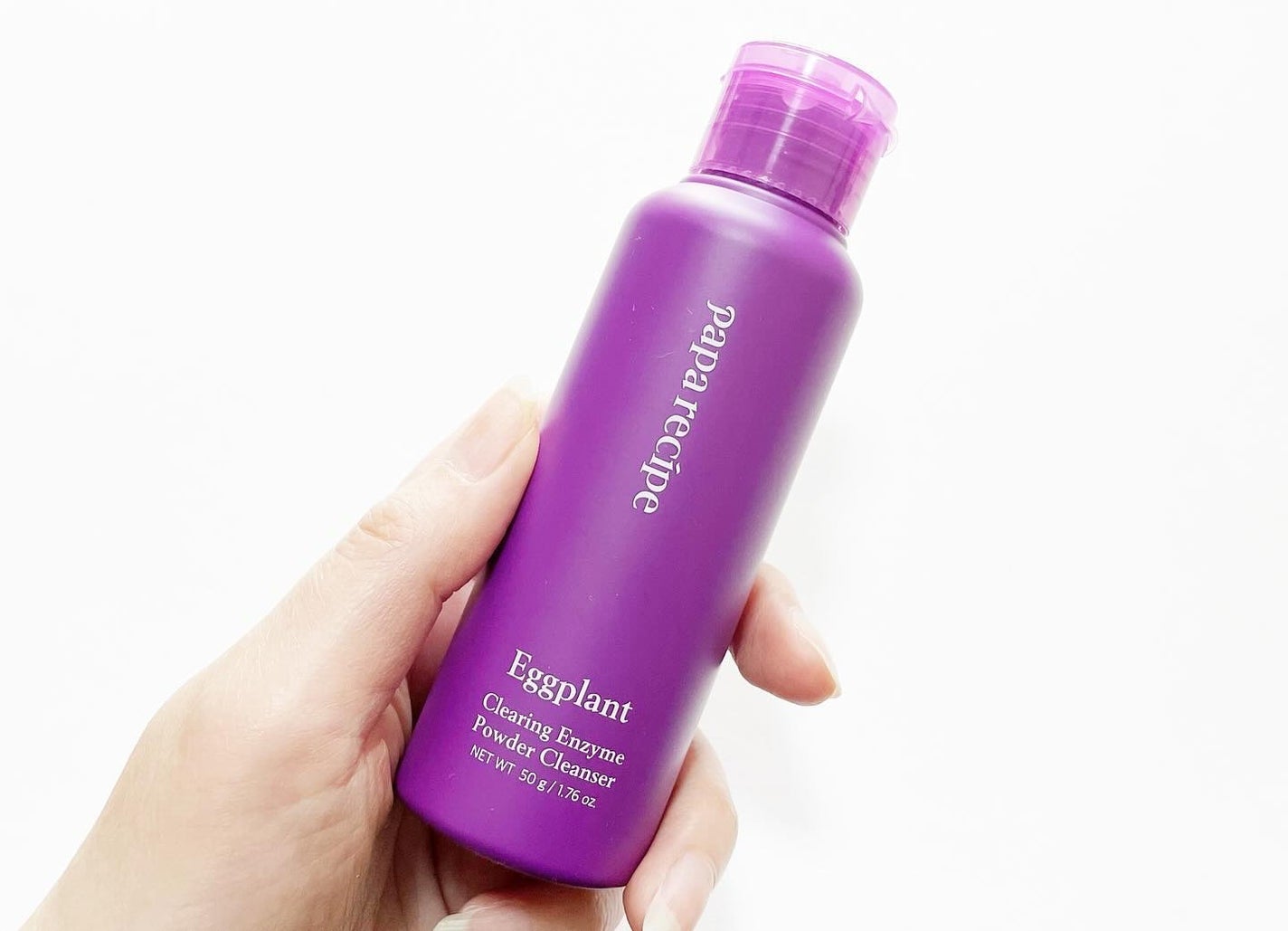 ナスクリアリング酵素洗顔パウダー/PAPA RECIPE/洗顔パウダーを使ったクチコミ(4枚目)