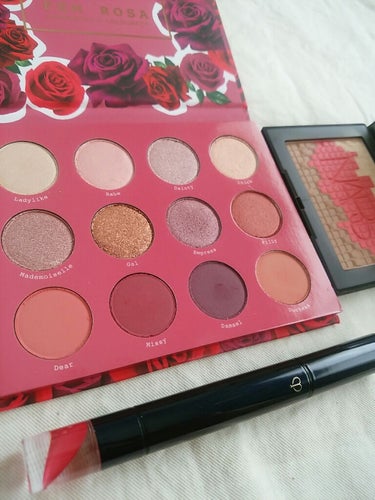 Fem Rosa Karrueche - Pressed Powder Shadow Palette - She/ColourPop/アイシャドウパレットを使ったクチコミ（3枚目）