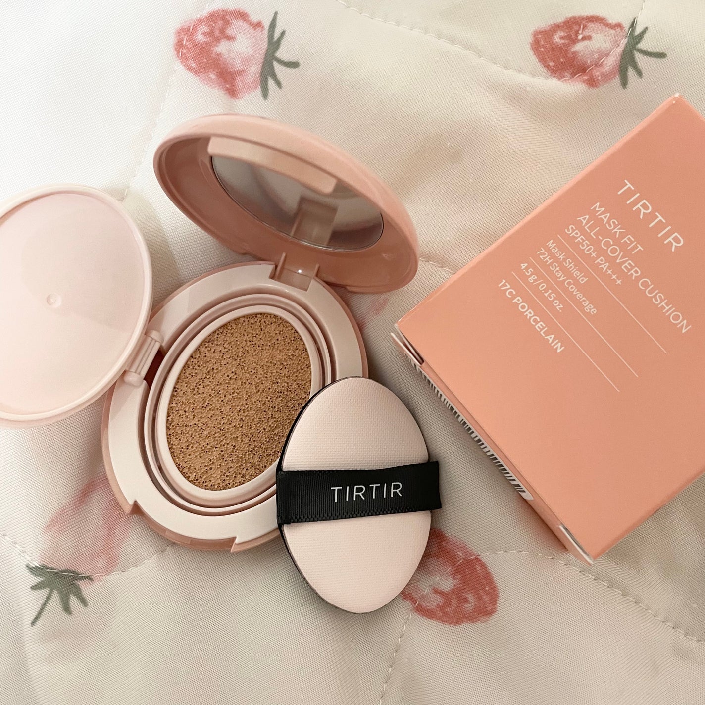 マスクフィットオールカバークッション/TIRTIR(ティルティル)/クッションファンデーションを使ったクチコミ(1枚目)