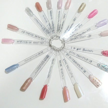 ネイルカラーチャートスティック/DAISO/ネイル用品を使ったクチコミ(1枚目)