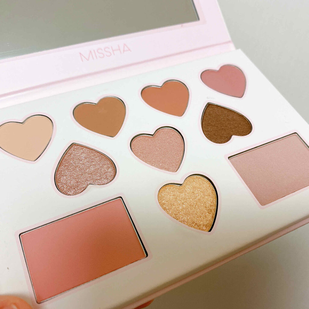 カラーフィルターシャドウパレット(ラインフレンズエディション)/MISSHA/アイシャドウパレットを使ったクチコミ（3枚目）