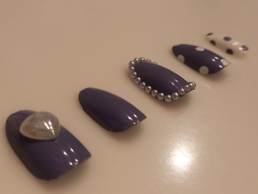 ネイルパーツ/セリア/ネイルチップ・パーツを使ったクチコミ（2枚目）