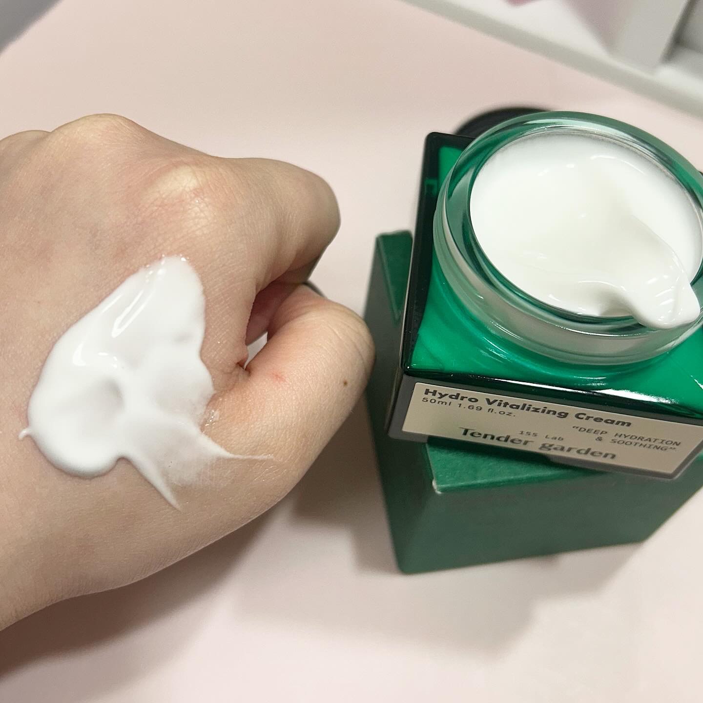ハイドロバイタライジングクリーム/Tender garden/フェイスクリームを使ったクチコミ（2枚目）