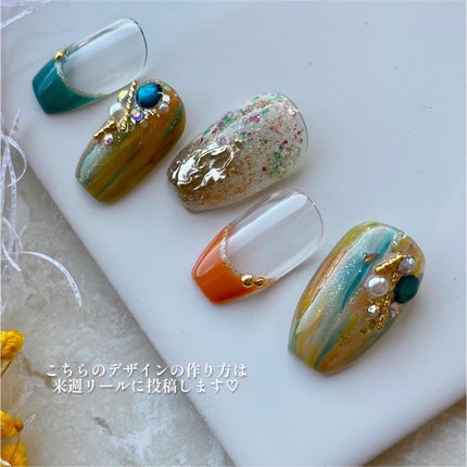 プチプライス カラージェル/Petit Price/ジェルネイルを使ったクチコミ(6枚目)