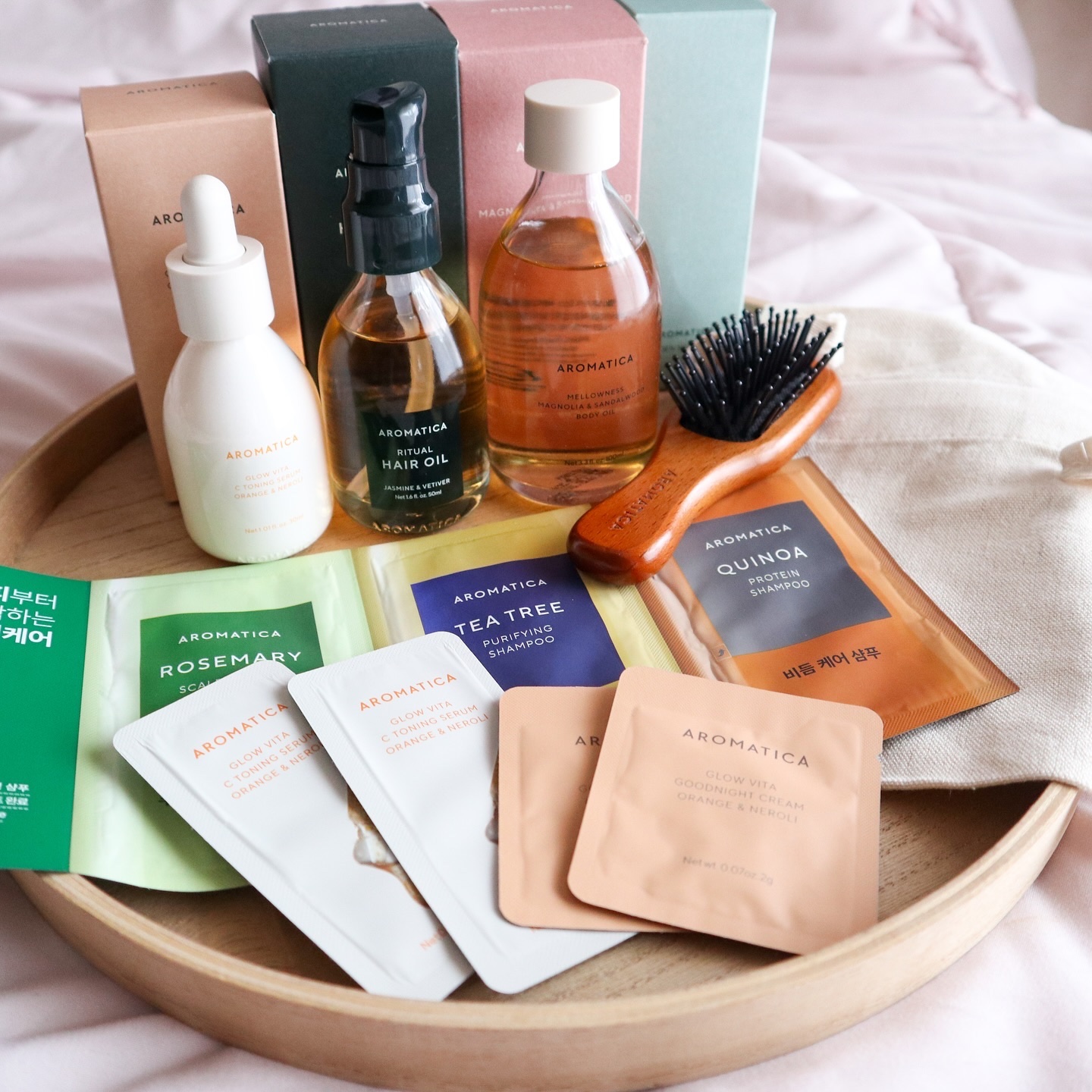 リチュアルヘアオイルジャスミン＆ベチバー/AROMATICA/ヘアオイルを使ったクチコミ（1枚目）