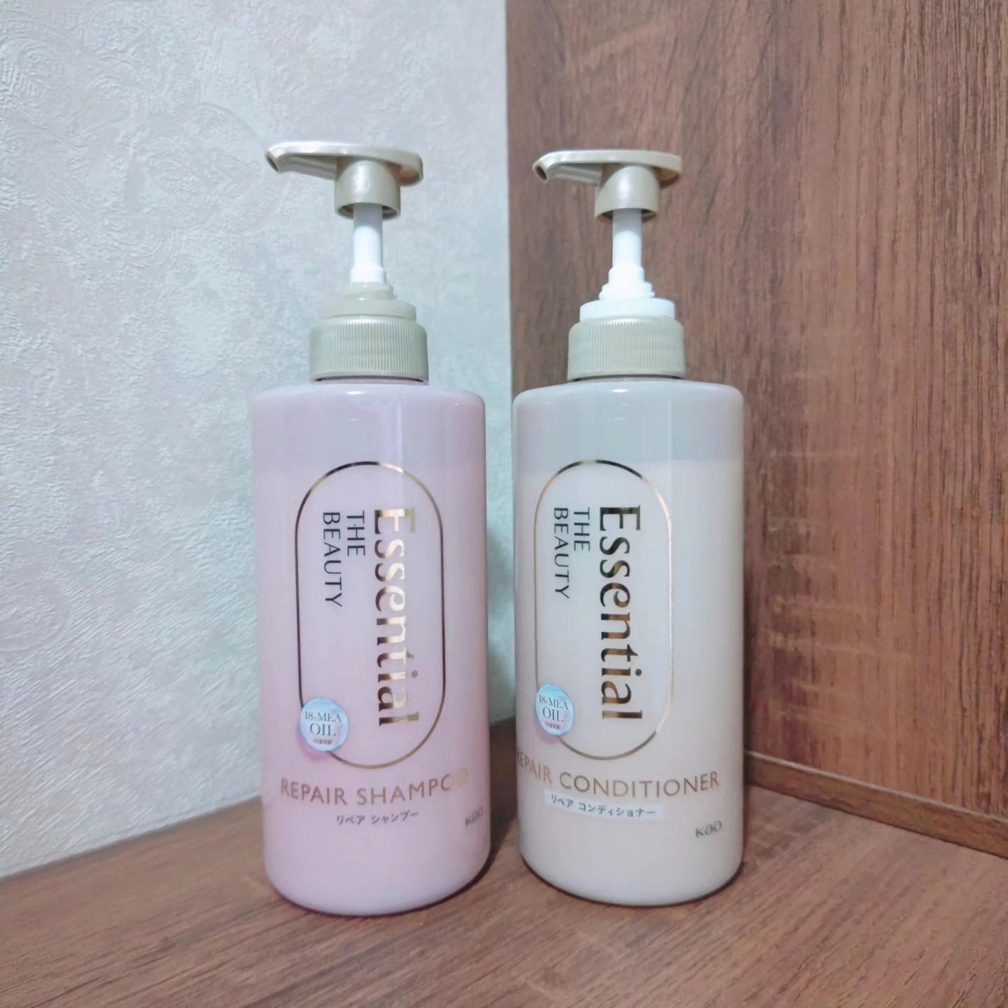 ザビューティ リペアシャンプー・コンディショナー/エッセンシャル/市販シャンプーを使ったクチコミ(3枚目)