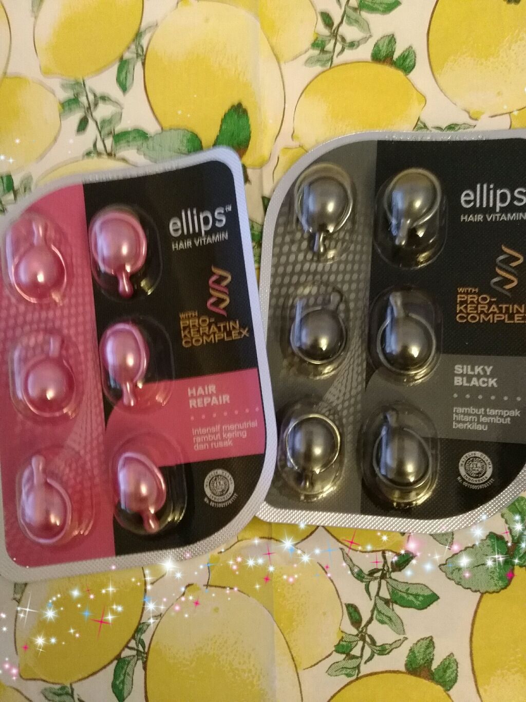 ヘアーオイル【トリートメント】/ellips/ヘアオイルを使ったクチコミ(1枚目)