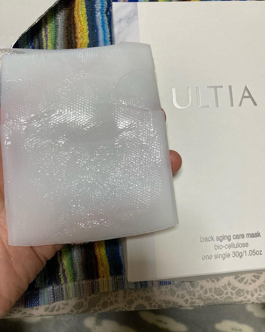 にゃんこ on LIPS 「ウルティア バックエイジング ケア マスク試してみました。バッ..」(4枚目)