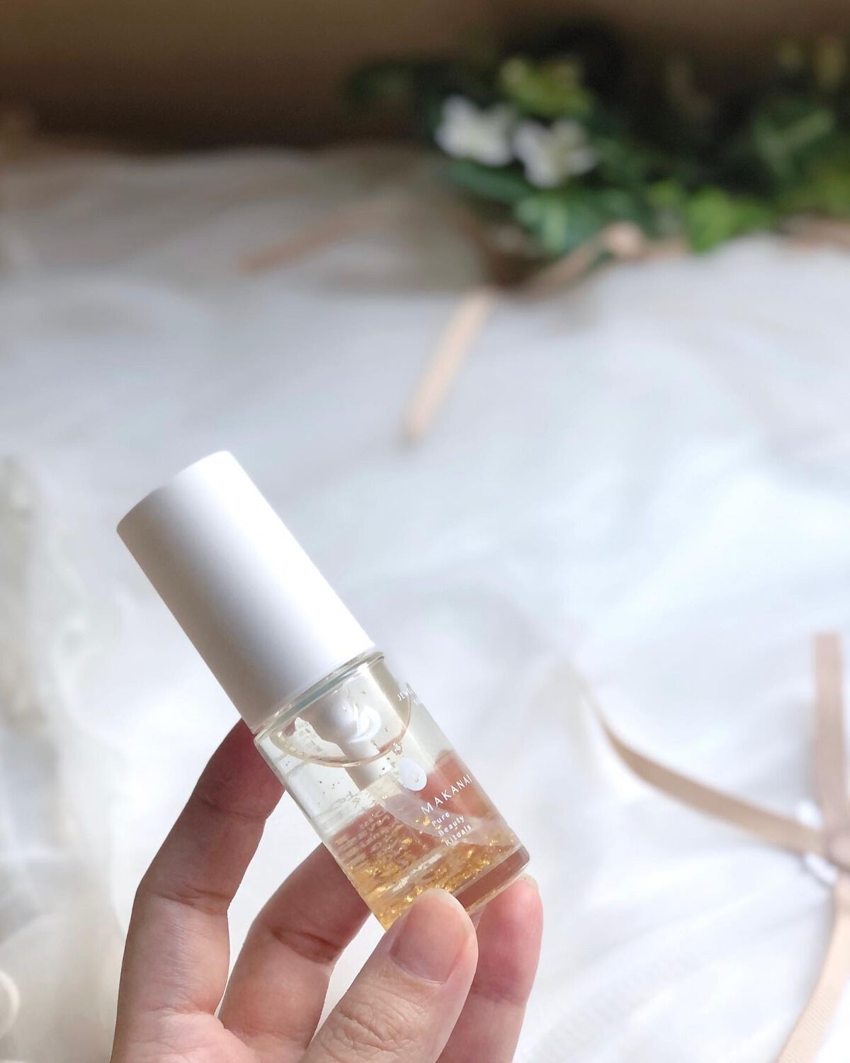 さらりと潤う美容オイル (透き通るような香り)/MAKANAI/美容液を使ったクチコミ(4枚目)