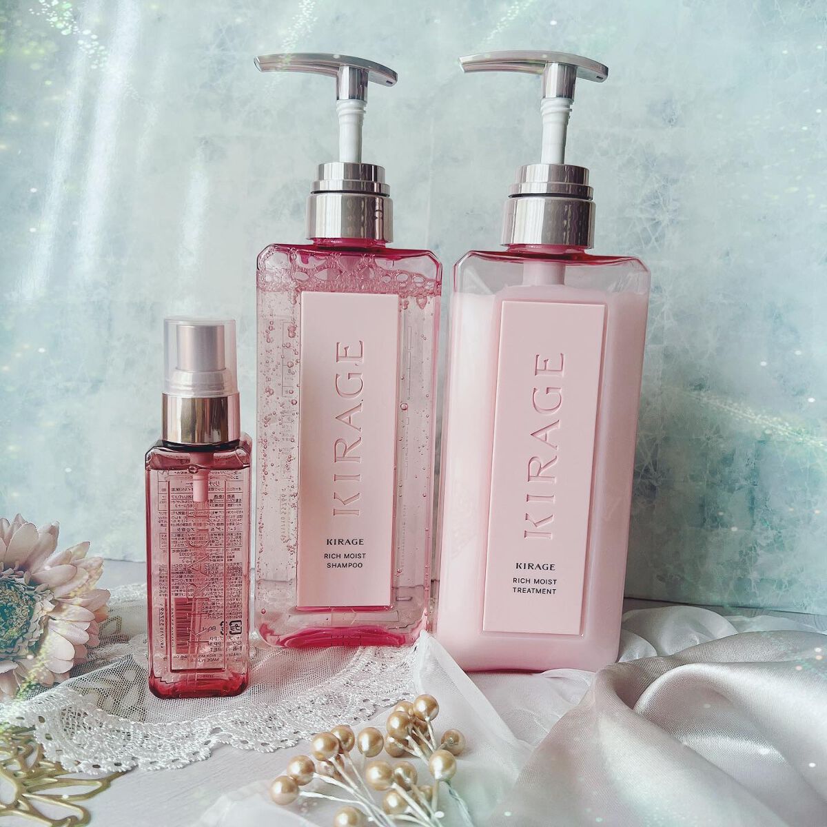 リッチモイスト ヘアオイル/キラージュ/ヘアオイルを使ったクチコミ（2枚目）