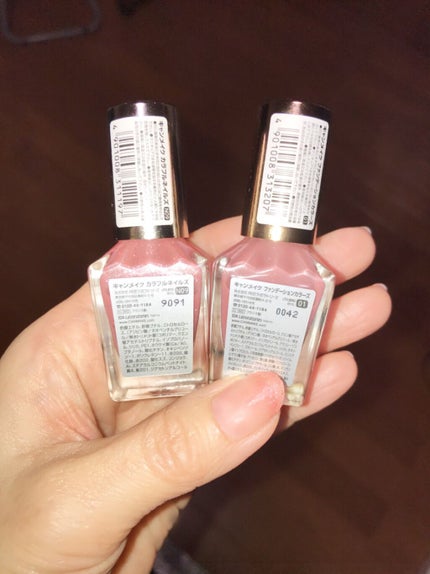 カラフルネイルズ/キャンメイク/マニキュアを使ったクチコミ(2枚目)