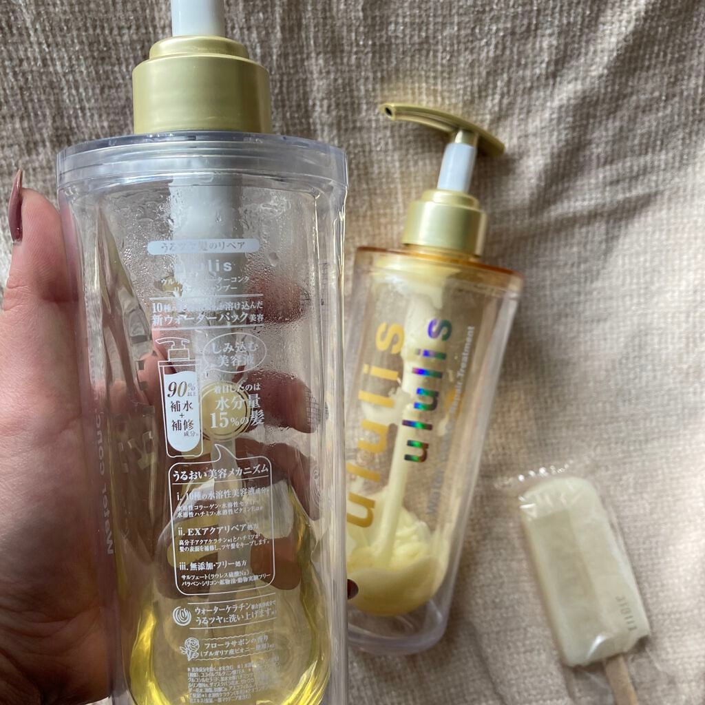 ウォーターコンク リペアシャンプー/ヘアトリートメント/ululis/シャンプー・コンディショナーを使ったクチコミ(3枚目)