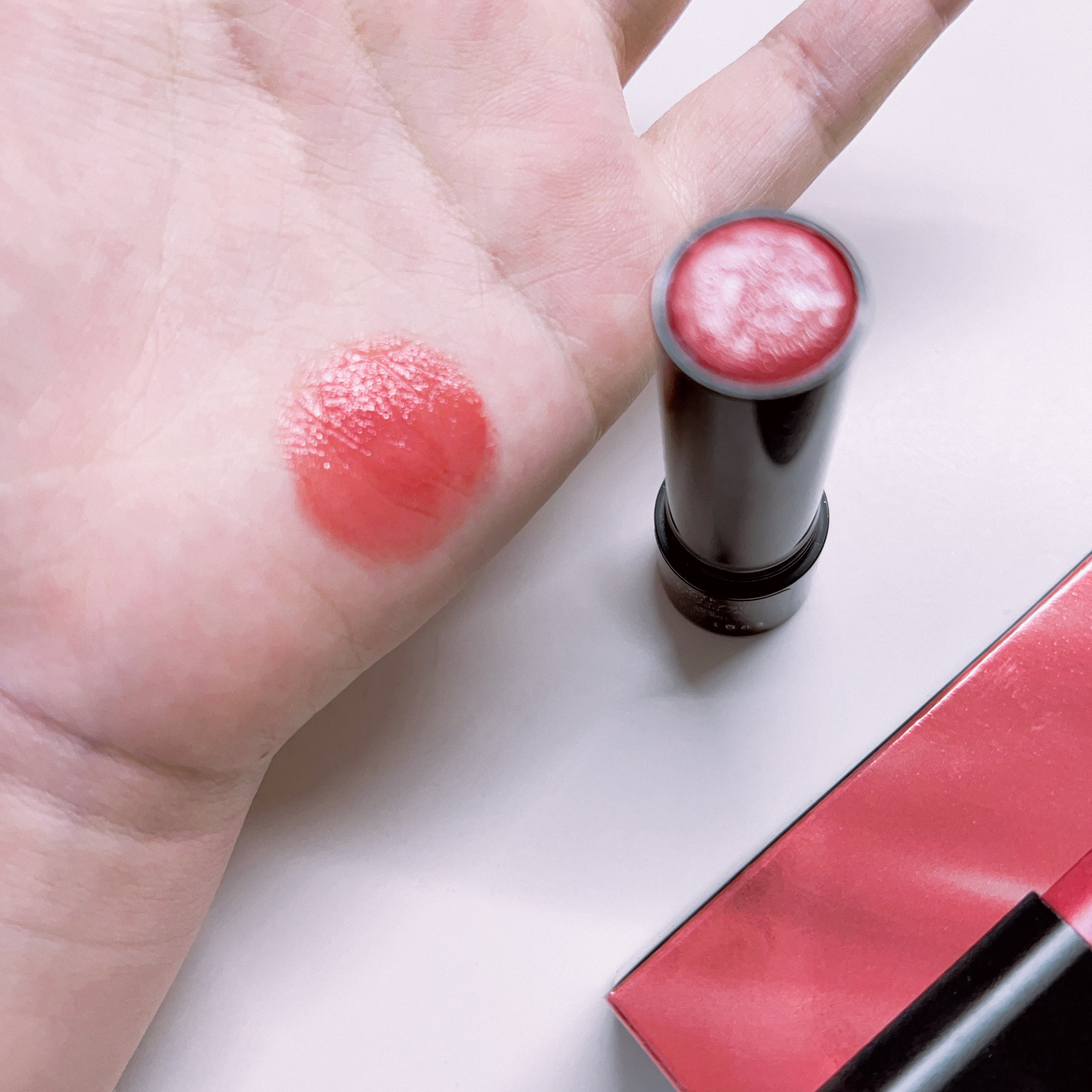 パーソナルリップクリーム 07 シアー血色感/KATE/リップクリームを使ったクチコミ（2枚目）