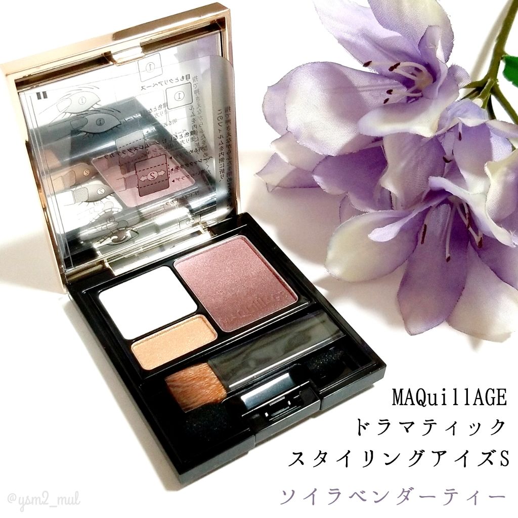 ドラマティックスタイリングアイズS/マキアージュ/アイシャドウパレットを使ったクチコミ(2枚目)
