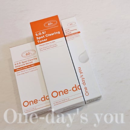 SOSスポットクリアトナー/One-day's you/化粧水を使ったクチコミ(2枚目)