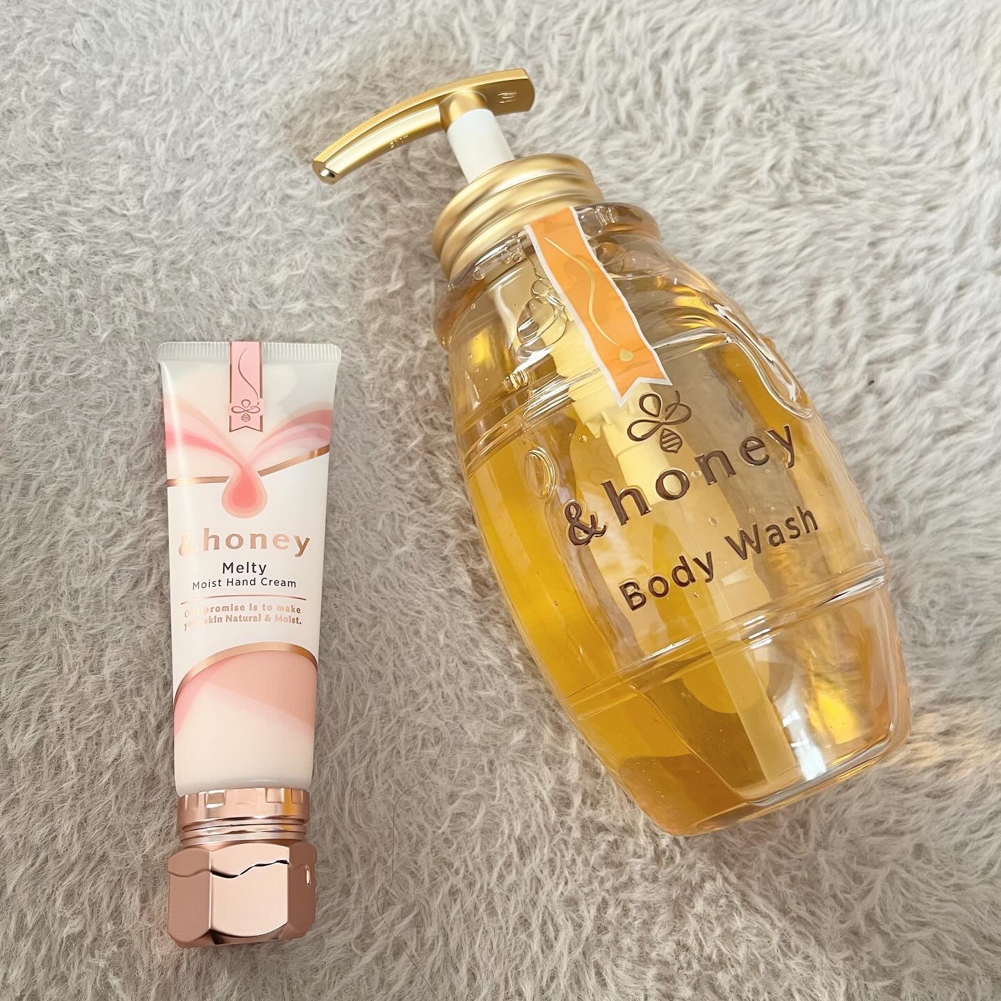 アンドハニー　メルティモイスト ハンドクリーム/&honey/ハンドクリームを使ったクチコミ（1枚目）