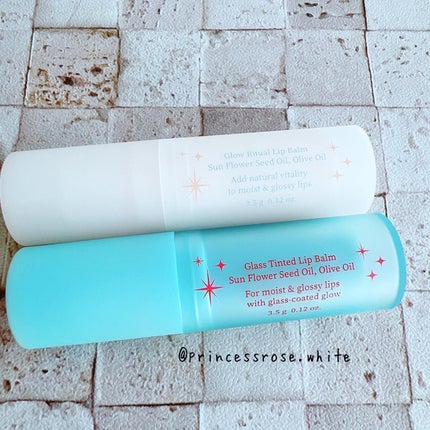 グラスティンティッドリップバーム/TOCOBO/リップバームを使ったクチコミ(3枚目)