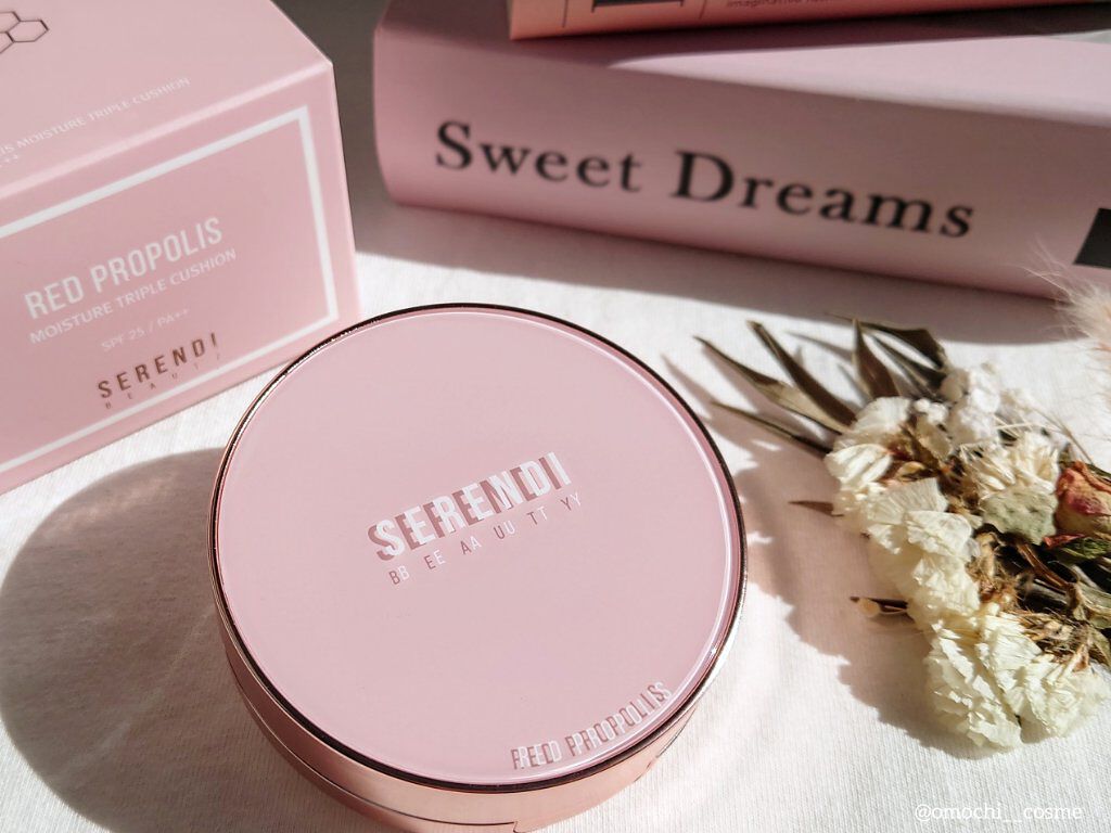 RED PROPOLIS MOISTURE TRIPLE CUSHION/SERENDI BEAUTY/クッションファンデーションを使ったクチコミ（1枚目）