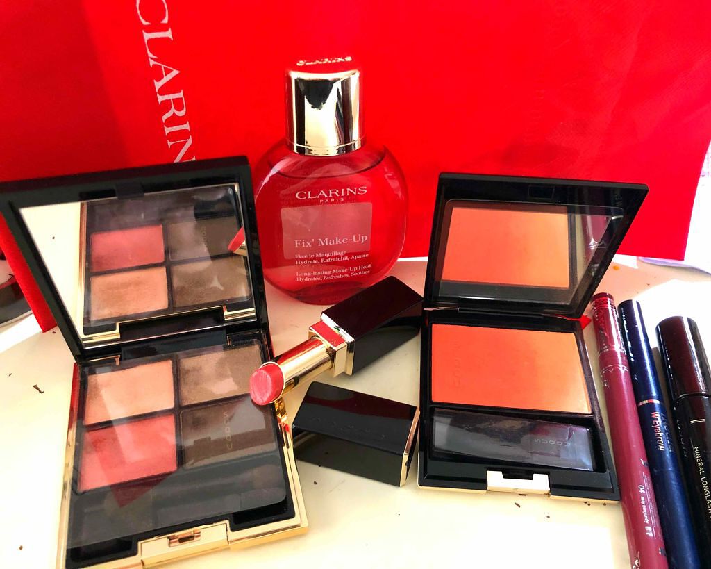 フィックス メイクアップ/CLARINS/ミスト状化粧水を使ったクチコミ(1枚目)