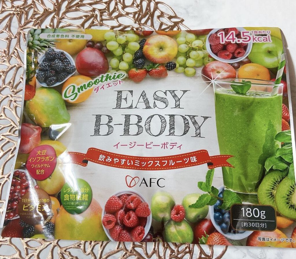 EASY B-BODY(イージービーボディ)/エーエフシー/スムージーを使ったクチコミ（1枚目）