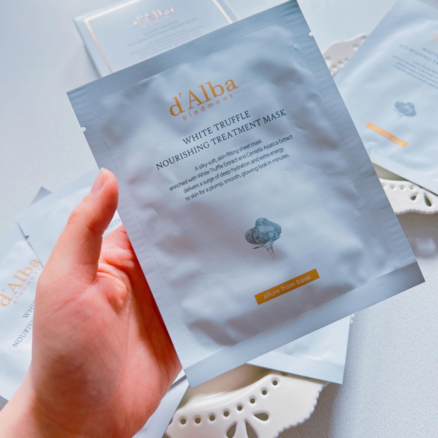 ホワイトトリュフナリシングトリートメントマスク/ダルバ/シートマスク・パックを使ったクチコミ(3枚目)
