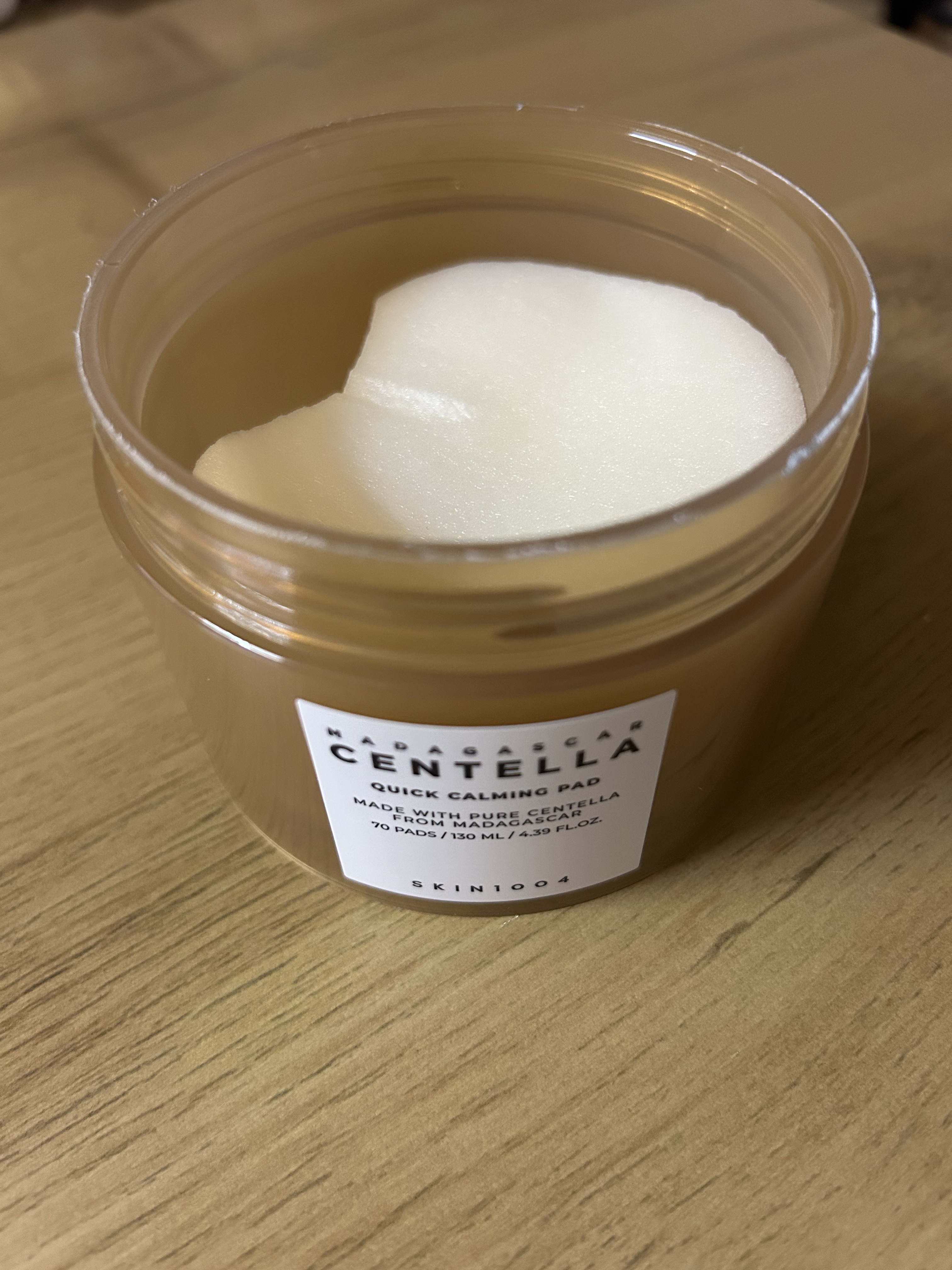 センテラ クイックカーミングパッド/SKIN1004/トナーパッドを使ったクチコミ（1枚目）