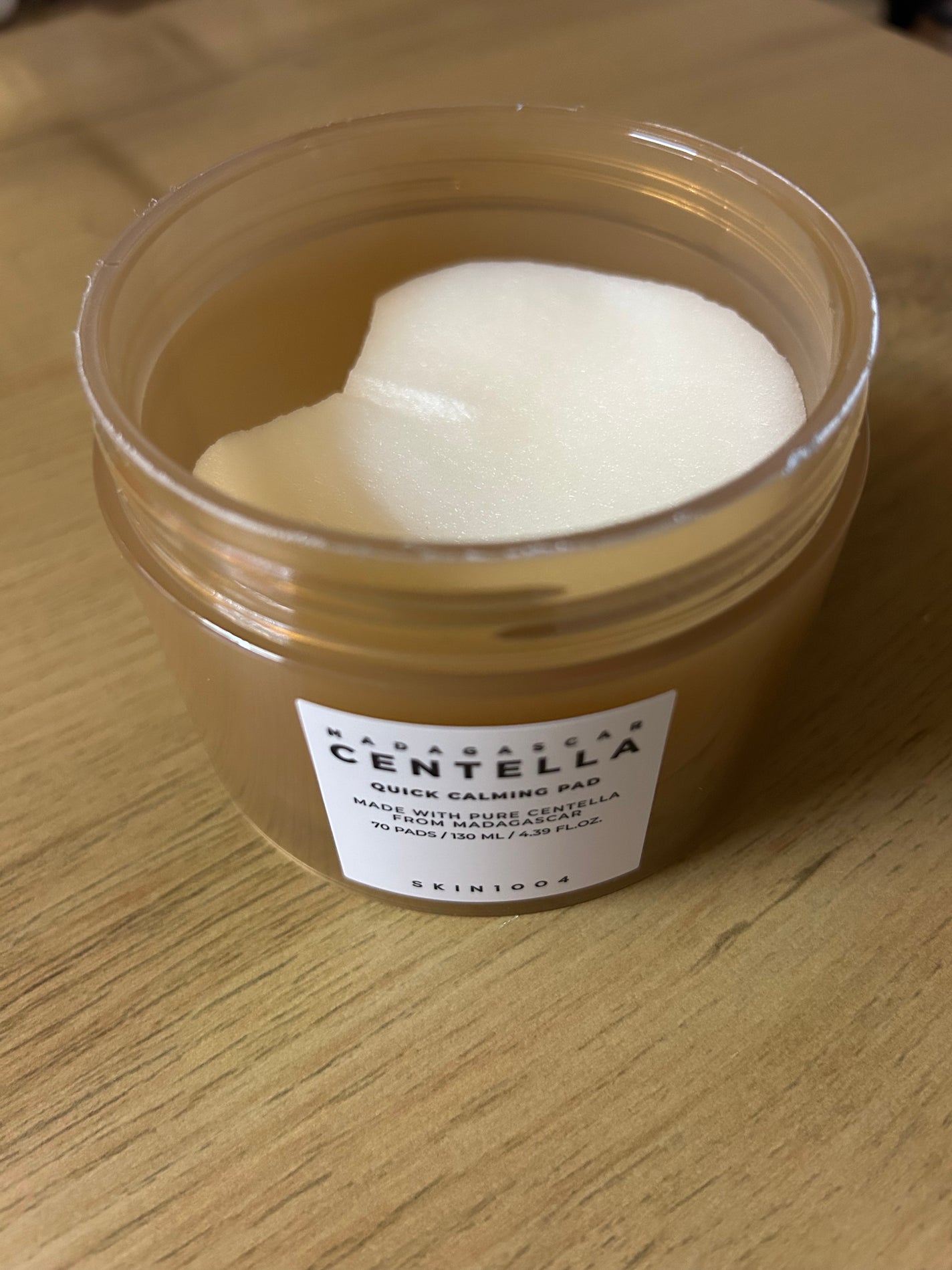 センテラ クイックカーミングパッド/SKIN1004/トナーパッドを使ったクチコミ(1枚目)